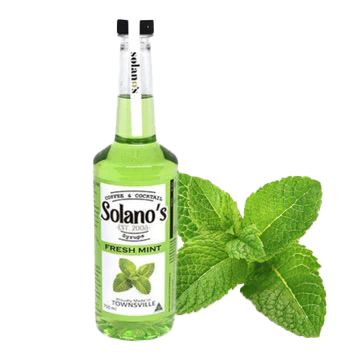 Fresh Mint Flavoured Syrup 750ml Bottle