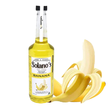 Banana Flavoured Syrup 750ml Bottle