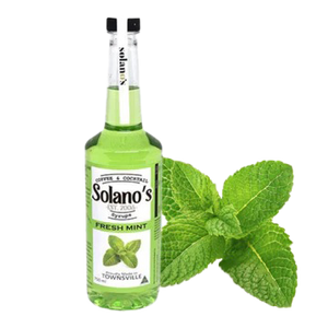 Fresh Mint Flavoured Syrup 750ml Bottle