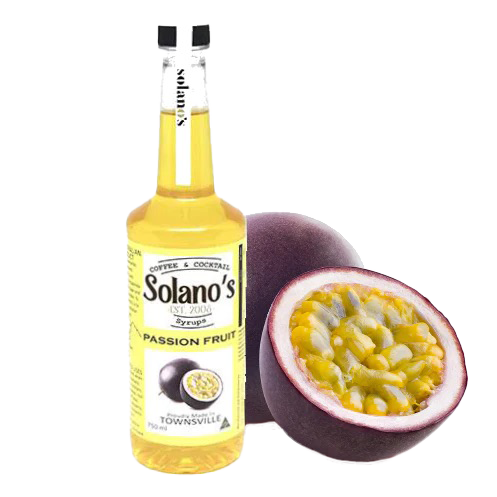 Passion Fruit Flavoured Syrup 750ml Bottle