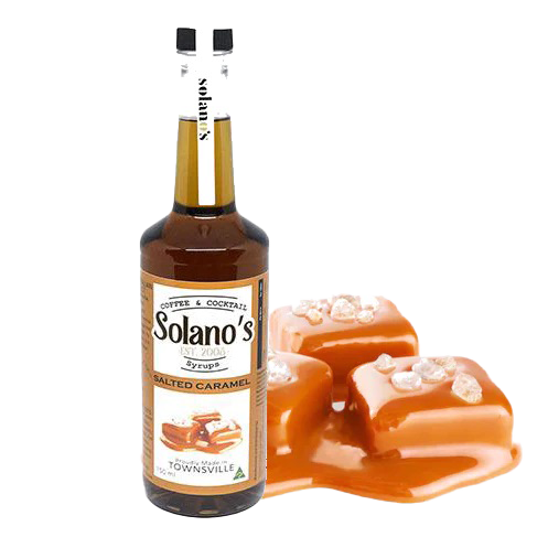 Salted Caramel Flavoured Syrup 750ml Bottle
