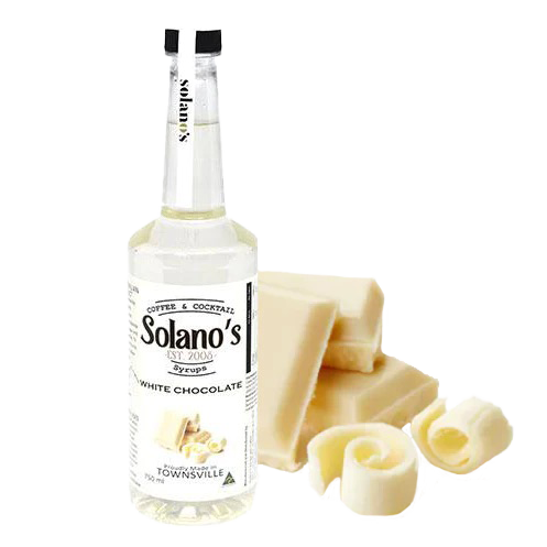 White Chocolate Flavoured Syrup 750ml Bottle