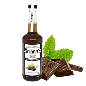 Choc Mint Flavoured Syrup 750ml Bottle